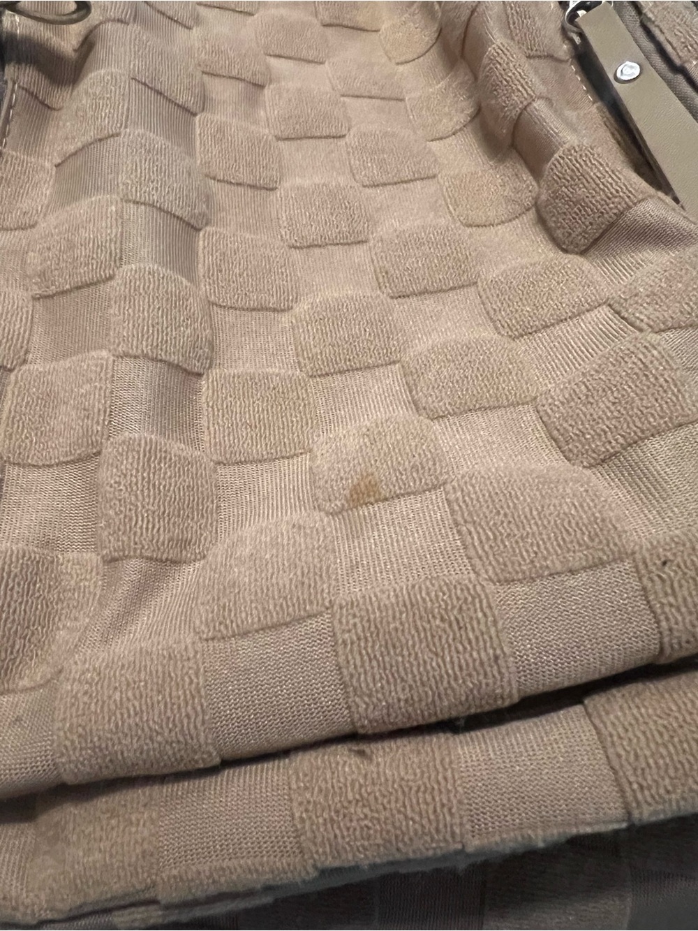 Neutral Tan Quilted Men's Backpack - Everyday Carry - Picture 7 of 7